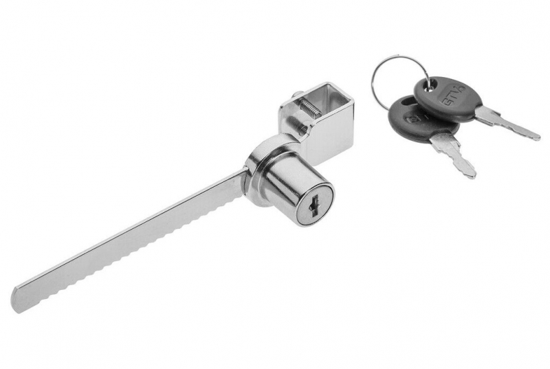 Zámok do sklenených presuvných dvierok 140mm