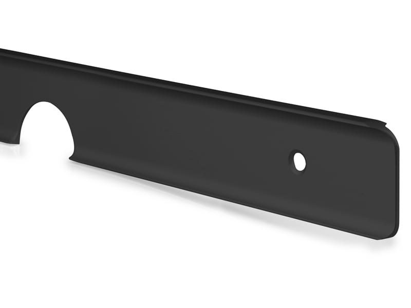 Lišta spojovacia na PD 38 mm rohová čierna typ EGGER