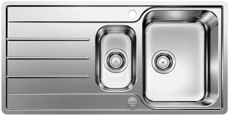 Blanco LEMIS 6 S-IF (plochý okraj) - nerez leštená