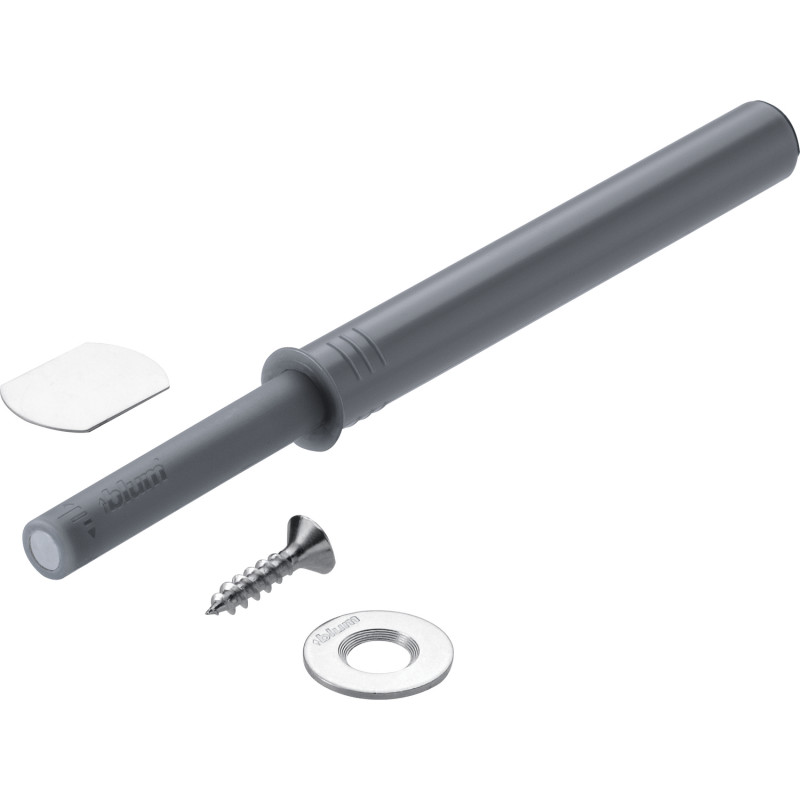 Blum TIP-ON push dlhý+protiplech šedý 956A1004