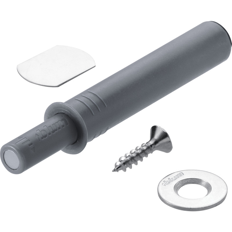 Blum TIP-ON push krátky+protiplech šedý 956.1004