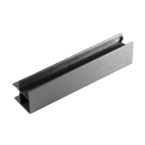 Sokel ostrý roh obojstranný 100mm hliník brúsený