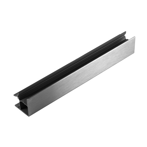 Sokel ostrý roh obojstranný 120 mm hliník brúsený
