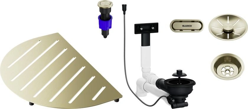 Blanco OOVALON sada komponentov / satin gold