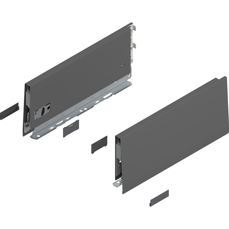 MERIVOBOX bočnice K s krytkami 300mm antracit