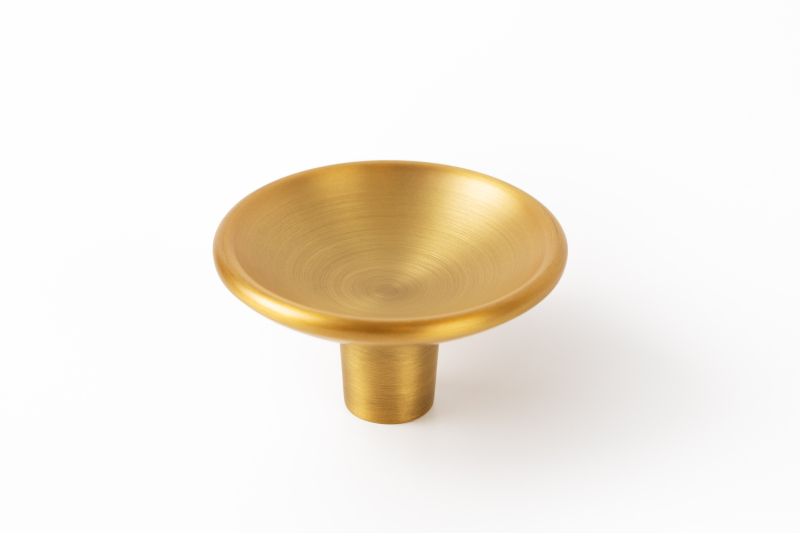 Úchytka knobka Viefe DISC / zlatá / priemer 50 mm