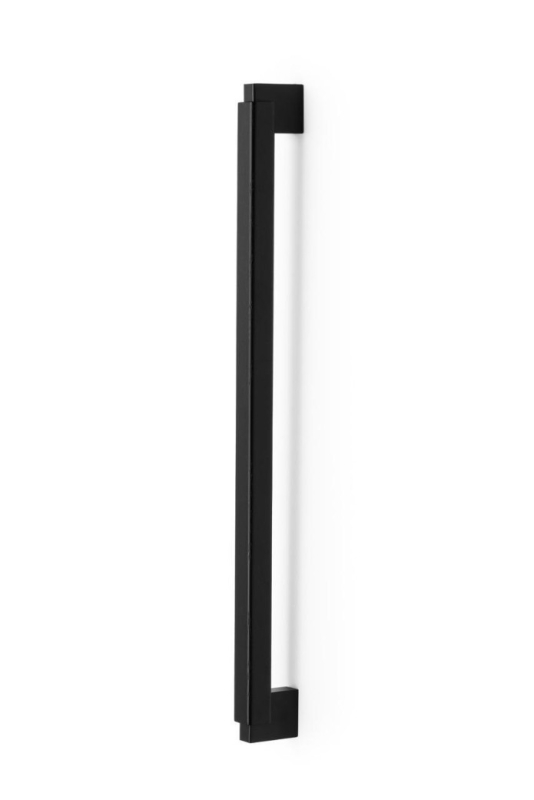 Dlhá drevená úchytka Viefe DUO big / čierny dub / 536 mm