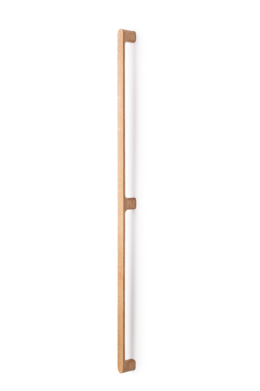 Viefe dlhá drevená úchytka LUV WOOD BIG / dub / 992 mm / 0664992W16