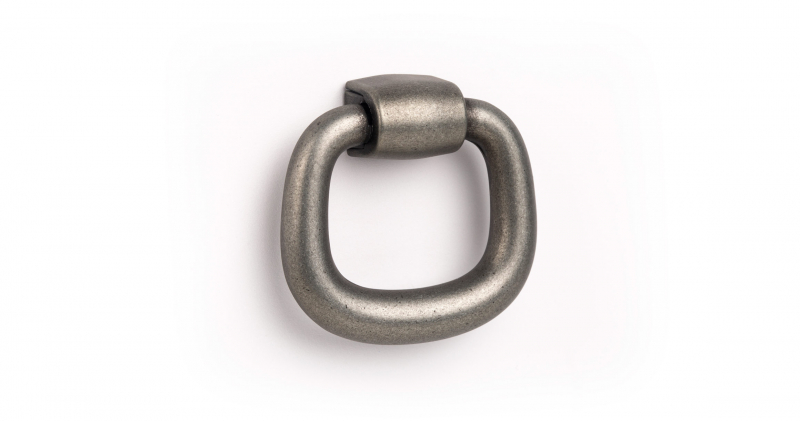 Visiaca knobka Viefe PENDANT / staré striebro / 39,3 x 37,9 mm