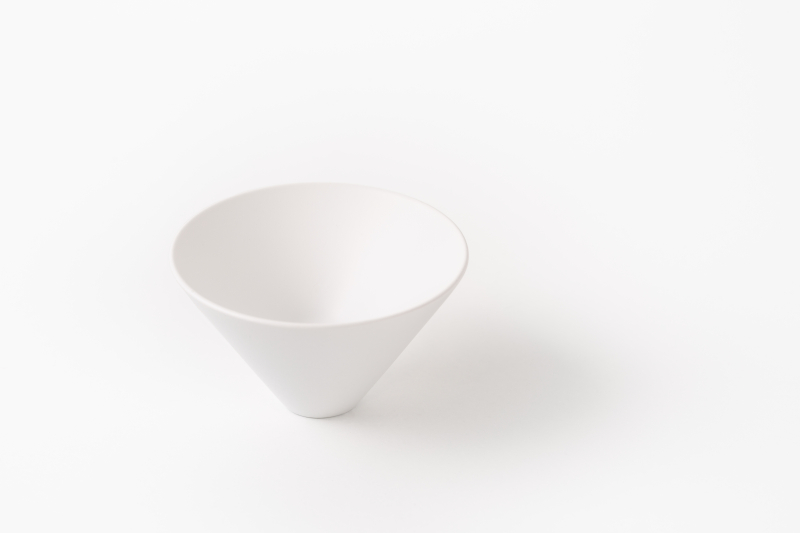 Úchytka knobka Viefe CONIC / biela / priemer 43 mm