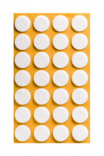Filcov� podlo�ky pod n�bytok f� 20mm biela