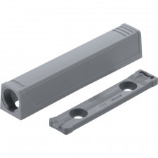 Blum TIP-ON adapt�r priamy dlh� siv� 956A1201
