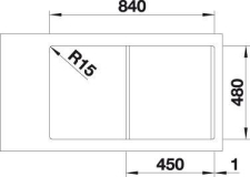 Drez Blanco CLASSIMO 45 S-IF sch�ma