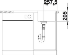 Drez Blanco CLASSIMO 45 S-IF sch�ma