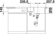 Drez Blanco CLASSIMO 6 S-IF sch�ma