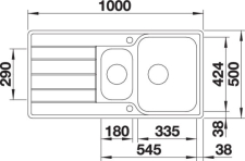 Drez Blanco CLASSIMO 6 S-IF sch�ma