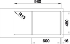 Blanco FARON XL 6 S - sch�ma