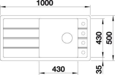 Blanco FARON XL 6 S - sch�ma