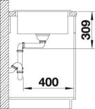 Blanco FARON XL 6 S - sch�ma
