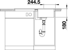 Blanco FAVUM 45 S sch�ma