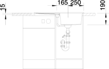 Blanco METRA 45 S sch�ma