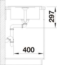 Blanco METRA 45 S Compact sch�ma