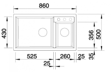 Blanco METRA 9 sch�ma