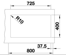 Drez Blanco SUBLINE 430/270-U sch�ma