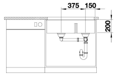 Drez Blanco SUBLINE 430/270-U sch�ma