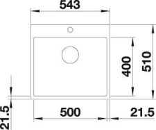 Drez Blanco SUBLINE 500 IF/A SteelFrame sch�ma