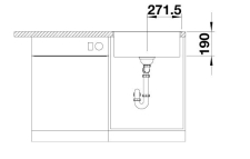 Drez Blanco SUBLINE 500 IF/A SteelFrame sch�ma