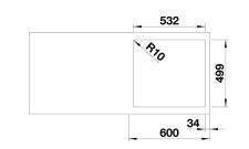 Drez Blanco SUBLINE 500 IF/A SteelFrame sch�ma