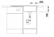 Blanco ZENAR 45 S - sch�ma