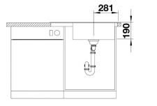 Blanco ZENAR XL 6 S Compact - sch�ma