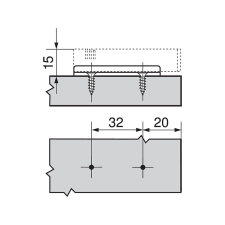 Blum priamy adapt�r Blumotion