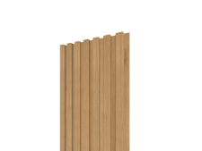 Lamelov� panel 3D 2650x300 mm / lamely - dub eur�psky  / podklad �   dub eur�psky