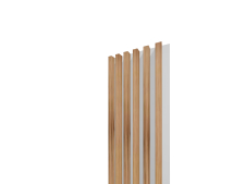 Lamelov� panel 3D PLUS 2650x300 mm / lamely - dub jesenn� / podklad - biela matn�