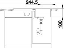 Blanco FAVUM 45 S sch�ma
