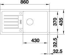 Blanco FAVUM XL 6 S sch�ma
