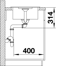 Blanco FAVUM XL 6 S sch�ma