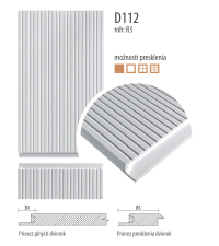 D112 - F�liovan� dvierka s �chytkou