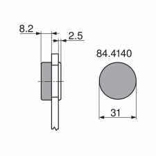 BLUM krytka misky z�vesu