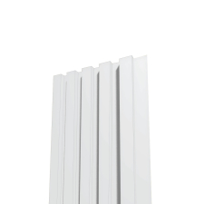 Lamely na stenu L40 2400x350 mm / Biela hladk� supermat / biela HDF