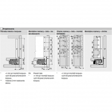 Blum LEGRABOX - sch�ma