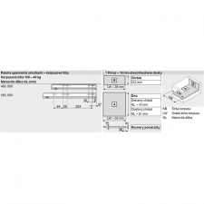 Blum LEGRABOX - sch�ma