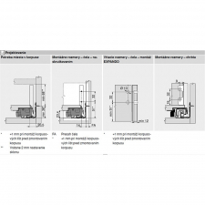 Blum LEGRABOX - sch�ma