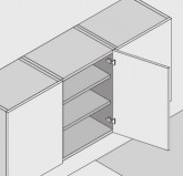  Blum z�ves nalo�en� CLIP top Blumotion 110�