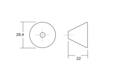 Knopka CONIC - sch�ma