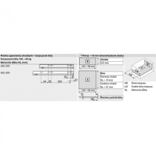 Blum LEGRABOX - sch�ma