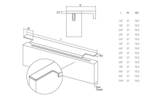 �chytky do hrany LINEAR - sch�ma